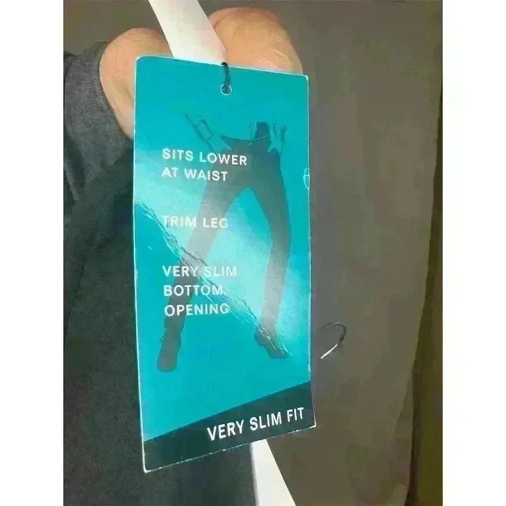 Perry Ellis Portfolio Men's Slim Fit Black Dress Pants Size 36x32 - Picture 9 of 15